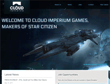 Tablet Screenshot of cloudimperiumgames.com